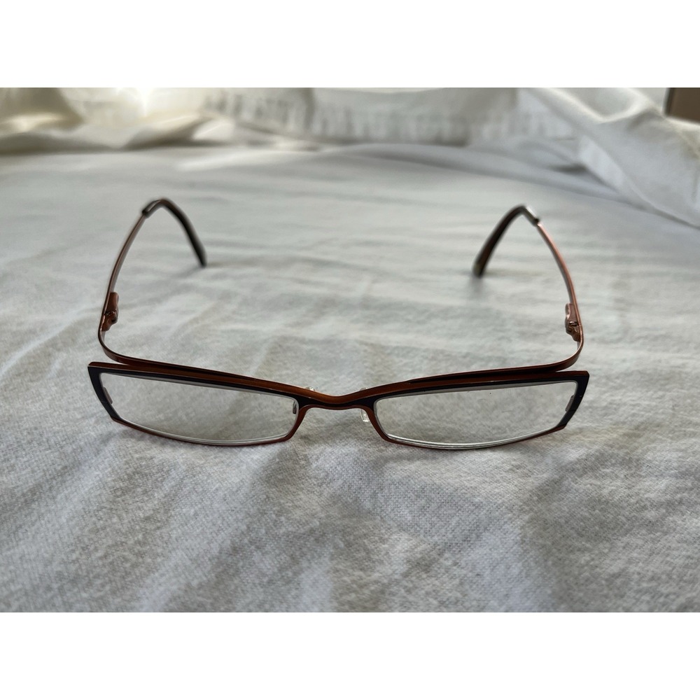 FYSH 3305 573 ORANGE AUTHENTIC DESIGNER FRAMES EYEGLASSES 51-17-135 - Picture 3 of 12